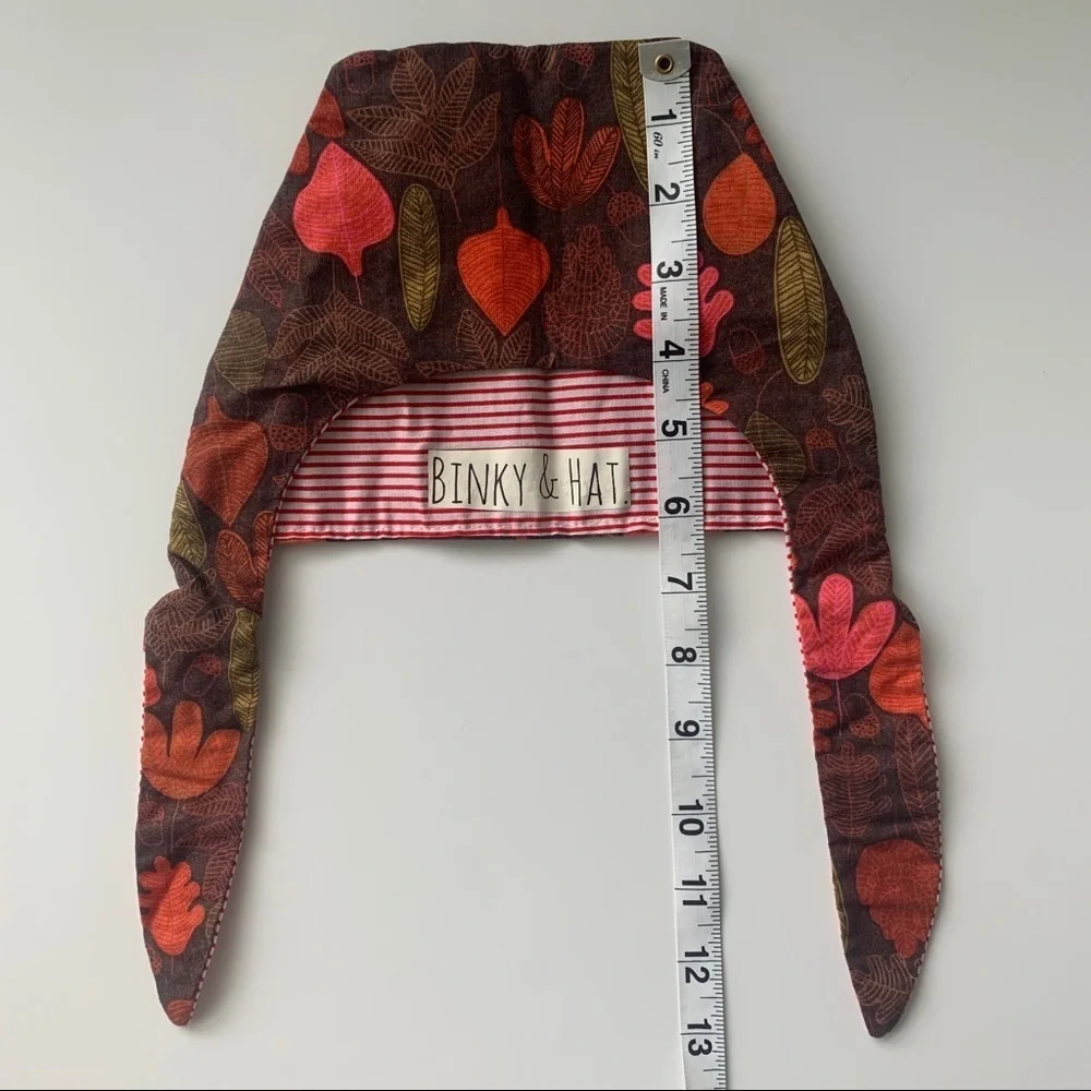 Binky & Hat Fall leaf Bonnet